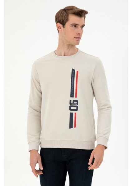 U.s. Polo Assn. Erkek Taş Sweatshirt 50293441-VR049