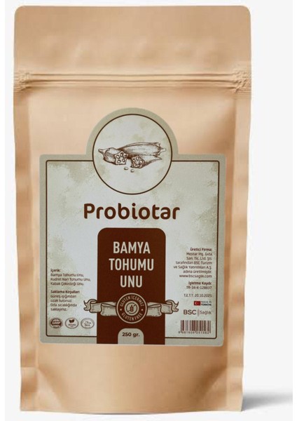 Bamya Tohumu Unu 250 gr