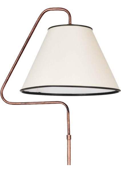 Aydınlatma Lambader Üçgen Siyah Bakır Patine Krem modelleri