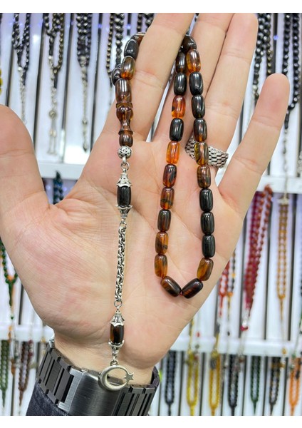Damarlı Ateş Kehribarı