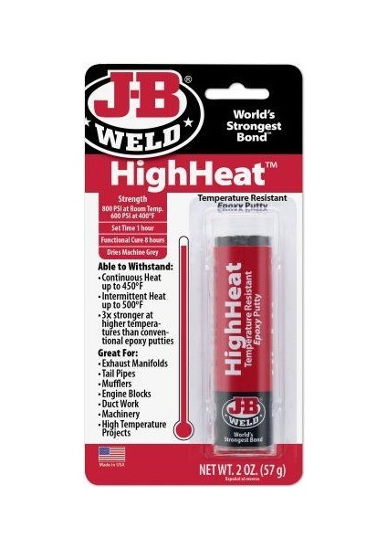 High Heat Yüksek Isıya Dayanıklı Tamir Hamuru
