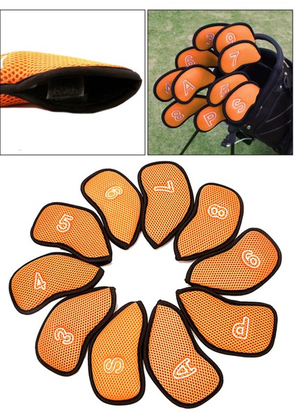 10 /paket Meshy Golf Golf I Başörtüsü Turuncu (Yurt Dışından) fırsatları