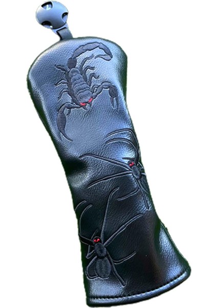 Golf Kulübü Golf Sopası Kılıfı Uzun Boyun Dayanıklı Golf Cue Koruma Kılıfı Golf Başörtüsü BLACKHYBRID24X10CM (Yurt Dışından)