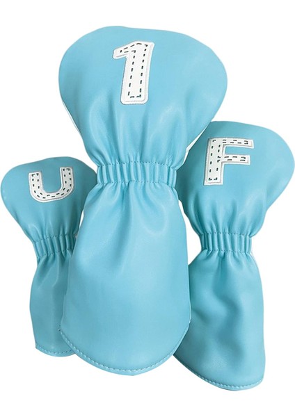 Fairway Woods Hybrids Boyunlu Golf Için 3x Pu Golf Kulübü Başörtüsü (Yurt Dışından)