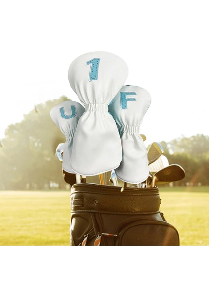 Fairway Woods Hybrids Boyunlu Golf Için 3x Pu Golf Kulübü Başörtüsü (Yurt Dışından) fırsatları