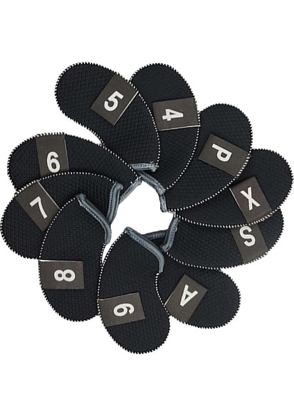 10 /paket Neopren Golf Set Golf Kulübü Başkanı Çoğu Ütü Kapakları. (Yurt Dışından)