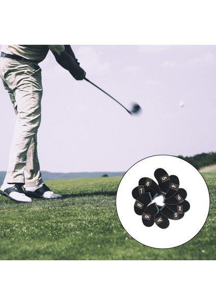 10 /paket Neopren Golf Set Golf Kulübü Başkanı Çoğu Ütü Kapakları. (Yurt Dışından) indirimleri