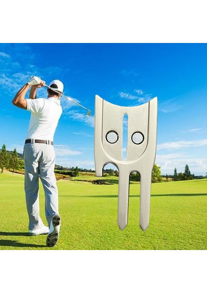 Çok Fonksiyonlu Golf Yeşil Temizleyici Çatal Koyma (Yurt Dışından)