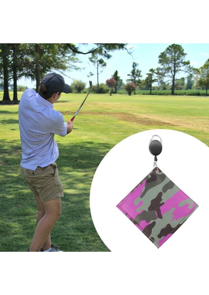 Golf Havlusu Tokalı Golf Temizleyici Kulüp Temizleyici Golf I Fitness (Yurt Dışından) fiyatları