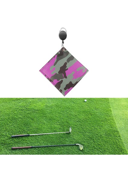 Golf Havlusu Tokalı Golf Temizleyici Kulüp Temizleyici Golf I Fitness (Yurt Dışından) modelleri
