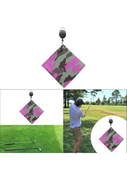 Golf Havlusu Tokalı Golf Temizleyici Kulüp Temizleyici Golf I Fitness (Yurt Dışından) fırsatları