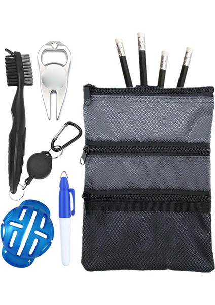 Golf Topu Saklama Çantası Tutucu Golf Topu Kılıfı Çok Amaçlı Taşıyıcı Konteyner Siyah (Yurt Dışından) modelleri