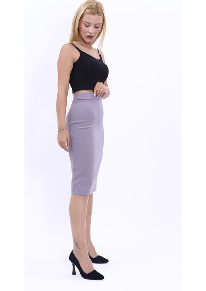 Düz Dar Etek-Antrasit modelleri