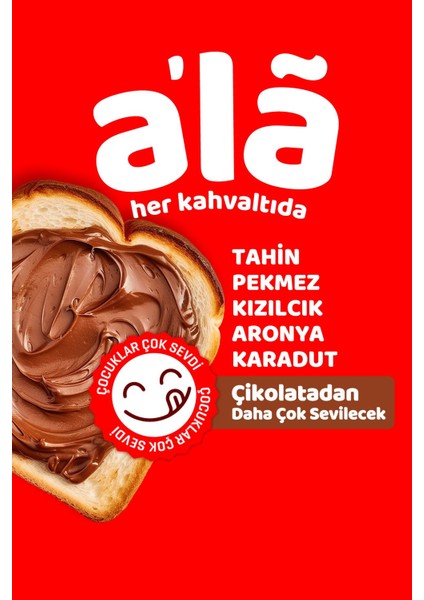 Ala Sürülebilir Tahinli Pekmezli Kahvaltılık