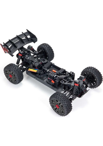 Arrma 1/8 Typhon 4x4 V3 3s Blx Brushless Buggy Rtr, Red