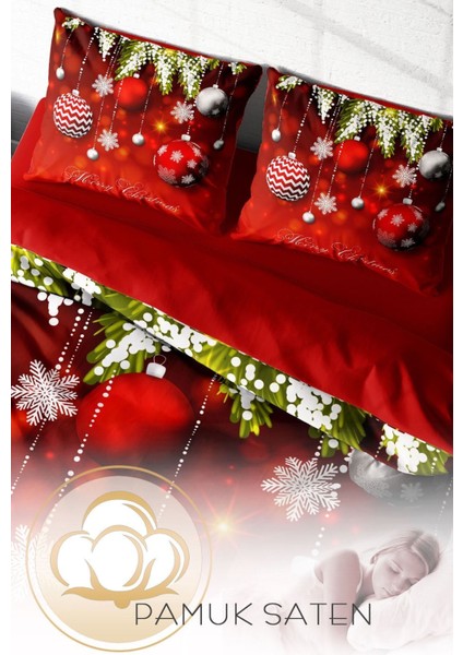 Çift Kişilik Sık Dokuma Pamuk Saten 3D Özel Tasarım Ny Balls Nevresim Takımı fırsatları