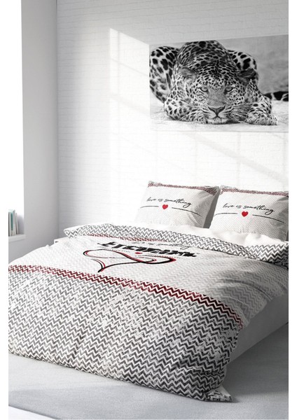 Çift Kişilik Sık Dokuma Pamuk Saten 3D Özel Tasarım Eternal Nevresim Takımı fiyatları