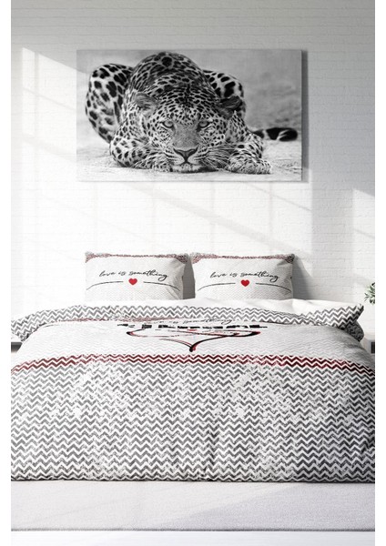 Doğal Pamuk Çift Kişilik 3D Digital Eternal Nevresim Takımı modelleri