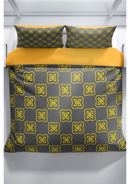 Mosaic 3D Pamuk Saten Çift Kişilik Nevresim Seti Nevresim Takımı modelleri