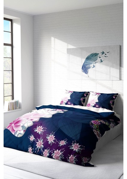 Çift Kişilik Sık Dokuma Pamuk Saten 3D Özel Tasarım Kadınlar Günü Iı Nevresim Takımı fiyatları