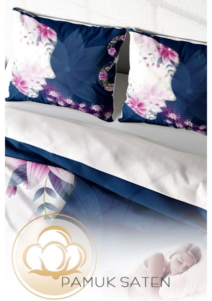 Çift Kişilik Sık Dokuma Pamuk Saten 3D Özel Tasarım Kadınlar Günü Iı Nevresim Takımı fırsatları