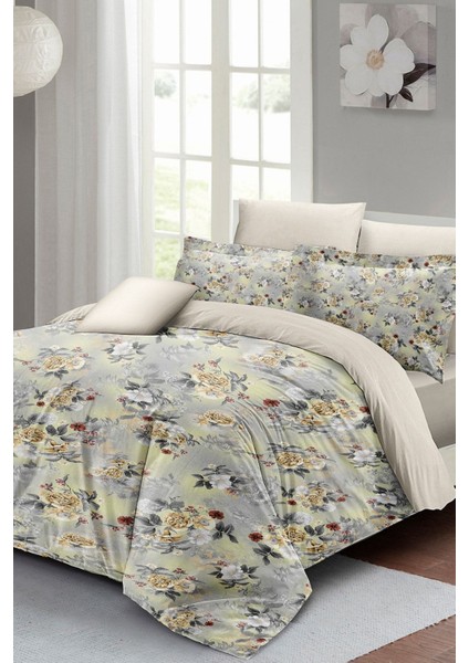 Çift Kişilik Sık Dokuma Pamuk Saten 3D Özel Tasarım Roses Luxury Nevresim Takımı modelleri