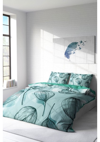 Çift Kişilik Sık Dokuma Pamuk Saten 3D Özel Tasarım Baloni Nevresim Takımı fiyatları