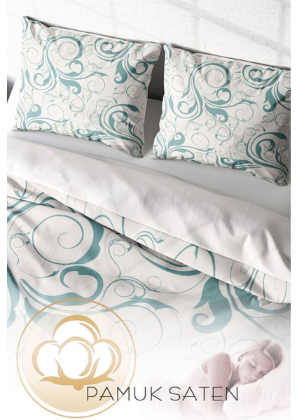Çift Kişilik Sık Dokuma Pamuk Saten 3D Özel Tasarım Twigs Klasik Nevresim Takımı fırsatları