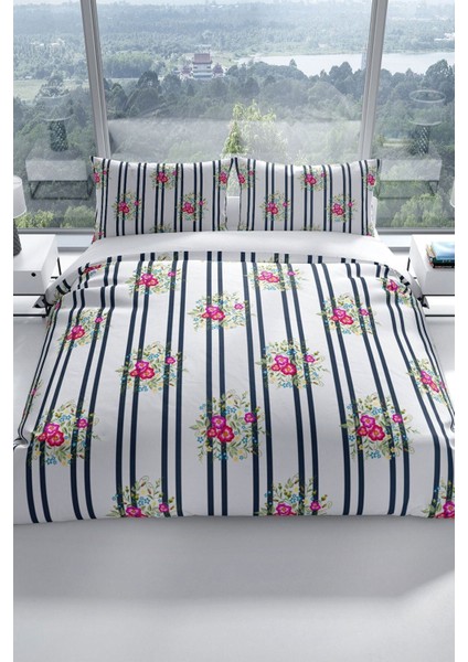 Ribbon 3D Pamuk Saten Çift Kişilik Nevresim Seti Nevresim Takımı fiyatları