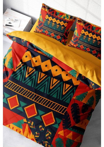 Çift Kişilik Sık Dokuma Pamuk Saten 3D Özel Tasarım Avaiyo Modern Nevresim Takımı