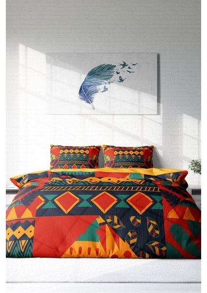 Çift Kişilik Sık Dokuma Pamuk Saten 3D Özel Tasarım Avaiyo Modern Nevresim Takımı modelleri