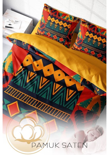 Çift Kişilik Sık Dokuma Pamuk Saten 3D Özel Tasarım Avaiyo Modern Nevresim Takımı fırsatları