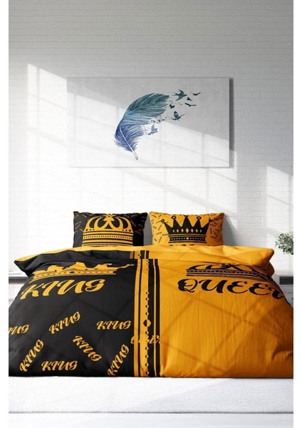 Çift Kişilik Sık Dokuma Pamuk Saten 3D Özel Tasarım King-Queen Nevresim Takımı modelleri