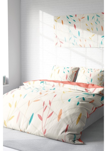 Çift Kişilik Sık Dokuma Pamuk Saten 3D Özel Tasarım Yaprak Nevresim Takımı fiyatları