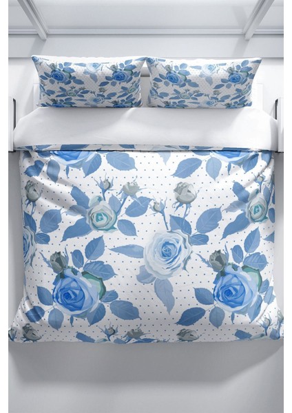 Bluerose 3D Pamuk Saten Çift Kişilik Nevresim Seti Nevresim Takımı modelleri