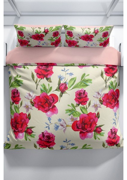 Aqua 3D Pamuk Saten Çift Kişilik Nevresim Seti Nevresim Takımı modelleri