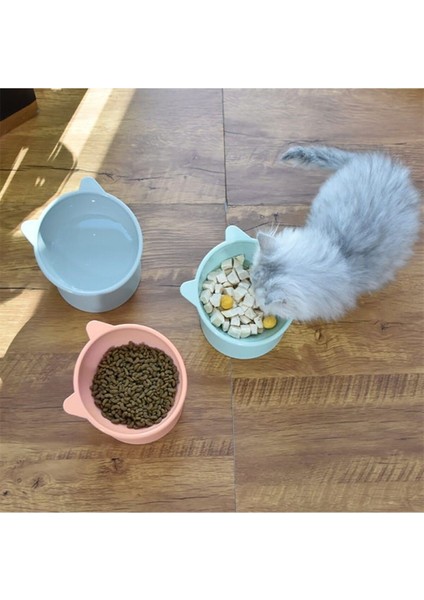 Eğimli Mama ve Su Kabı Boyun Koruyucu Kedi Köpek Mama Kabı Evcil Hayvan Mama Kasesi Mama Kabı modelleri