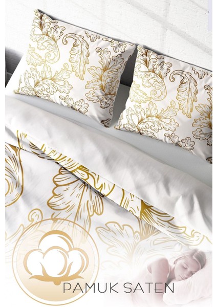 Doğal Pamuk Çift Kişilik 3D Digital Osmanlı Vıı Nevresim Takımı fırsatları