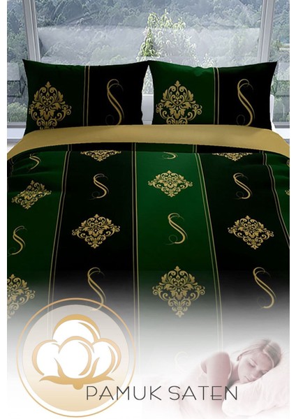 Damascus 3D Pamuk Saten Çift Kişilik Nevresim Seti Nevresim Takımı fırsatları