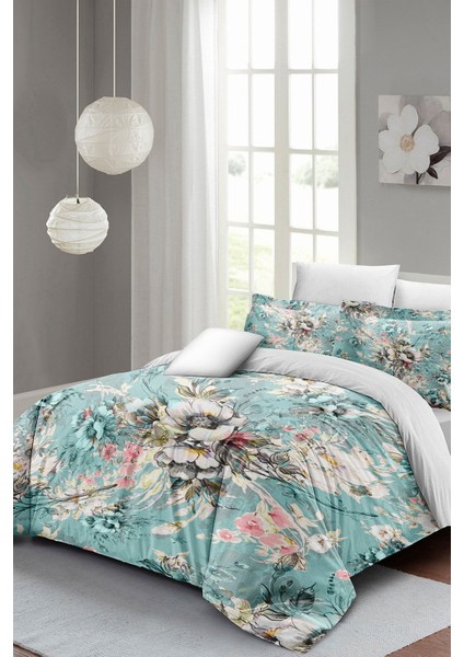 Çift Kişilik Sık Dokuma Pamuk Saten 3D Özel Tasarım Floral Desing Luxury Nevresim Takımı fiyatları