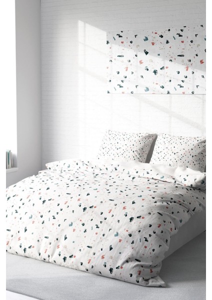 3D Pamuk Saten Çift Kişilik Nevresim Takımı fiyatları