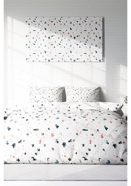 3D Pamuk Saten Çift Kişilik Nevresim Takımı modelleri