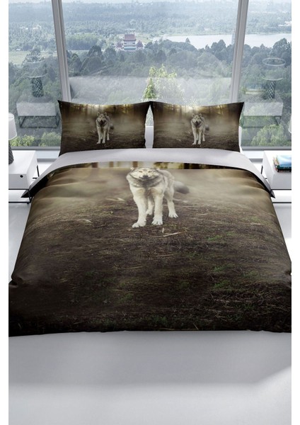 Fluwolf 3D Pamuk Saten Çift Kişilik Nevresim Seti Nevresim Takımı fiyatları