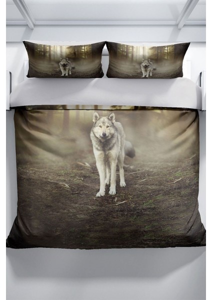 Fluwolf 3D Pamuk Saten Çift Kişilik Nevresim Seti Nevresim Takımı modelleri