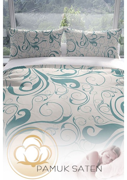 Twigs 3D Pamuk Saten Çift Kişilik Nevresim Seti Nevresim Takımı fırsatları