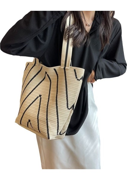 Niş Kadın Dalga Desenli Çanta (Yurt Dışından)
