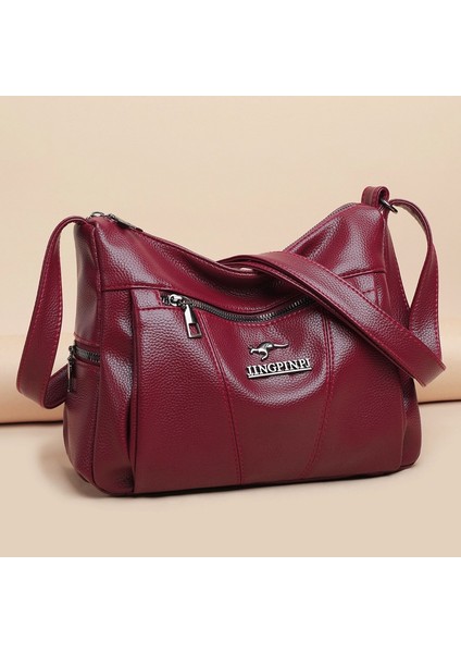 Kadın Çapraz Çanta, Yeni Omuz Çantası, Anne Çantası, Büyük Kapasiteli, Şık Ve Üst Düzey (Yurt Dışından)