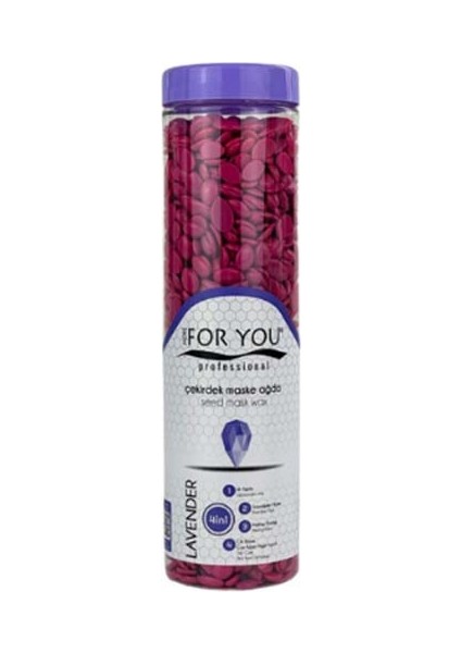 Çekirdek Maske Ağda Lavender 400 gr - Pet