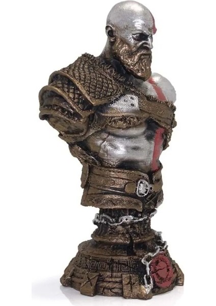 Kratos Büst Figür Biblo