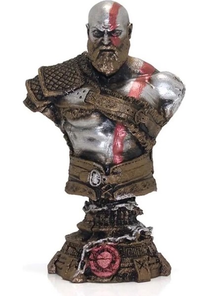 Kratos Büst Figür Biblo